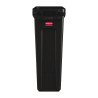 Taaskasutuskorv koos mustade ventilatsioonitorudega 87 L - Rubbermaid - Fourniresto
