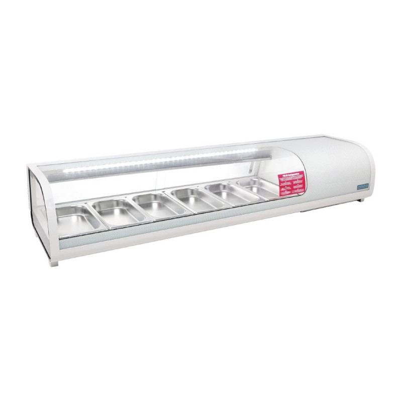 Vitrine tapastele 6 GN 1/3 - Polar - Fourniresto Vitrine tapastele 6 GN 1/3 - Polar - Fourniresto