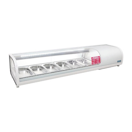 Vitrine tapastele 6 GN 1/3 - Polar - Fourniresto