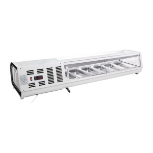 Vitrine tapastele 6 GN 1/3 - Polar - Fourniresto
