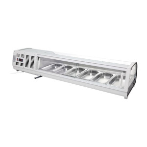Vitrine tapastele 6 GN 1/3 - Polar - Fourniresto