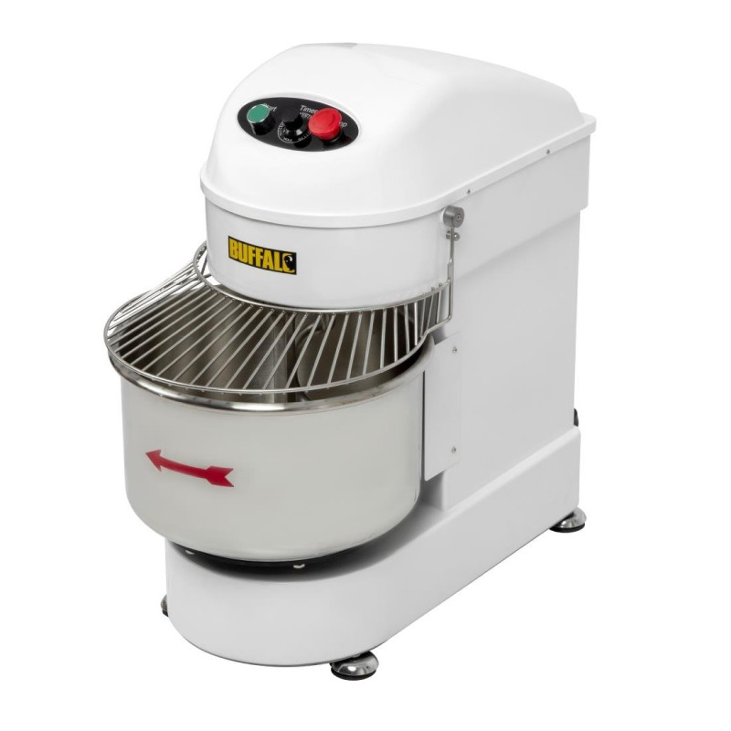 Spiral Dough Mixer 20 L 1100 W - Buffalo - Fourniresto Spiral Dough Mixer 20 L 1100 W - Buffalo - Fourniresto