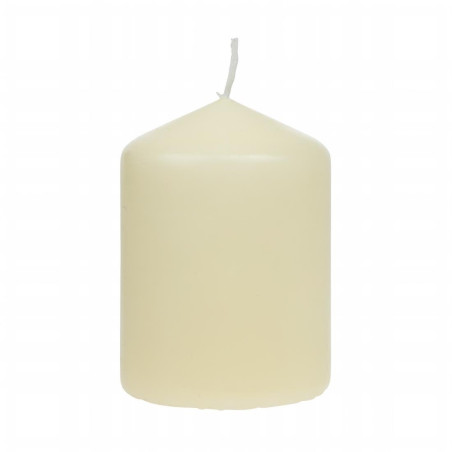 Ivoori silindrilised küünlad Ø 60 mm - 12 tk komplektis - FourniResto - Fourniresto