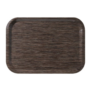 Serveerimisalus Wengé melamiinist 375 x 265 mm - Roltex - Fourniresto