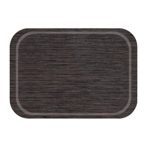 Serveerimisalus libisemisvastase pinnaga wenge melamiinist 375 x 265 mm - Roltex - Fourniresto