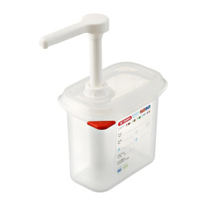 Kastmejaotur läbipaistev GN 1/9 1,5 L - Araven - Fourniresto