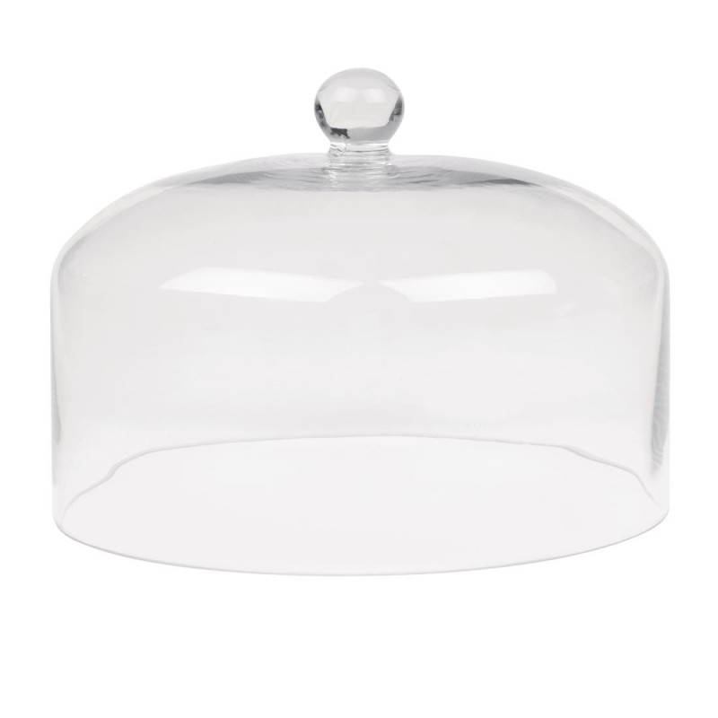 Glass Cake Cloche Ø 285 mm - Olympia - Fourniresto Glass Cake Cloche Ø 285 mm - Olympia - Fourniresto