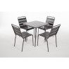 Teraskandiline hall lauaplaat 700 x 700 mm - Bolero - Fourniresto