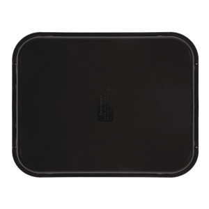 Nelikantne libisemisvastane klaaskiust Camtread must 45,7 cm - Cambro - Fourniresto