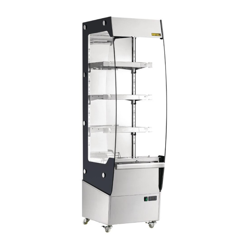 Vabaõhuvitrine soojendusega Slim 220L - Buffalo - Fourniresto Vabaõhuvitrine soojendusega Slim 220L - Buffalo - Fourniresto