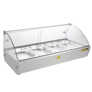 Vaba teenindusvitrin soojendusega Slim 220L - Buffalo - Fourniresto