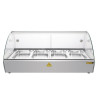 Vaba teenindusvitrin soojendusega Slim 220L - Buffalo - Fourniresto