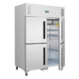 Positiivne külmik 2 ustega GN 2/1 seeria G 1200 L - Polar - Fourniresto