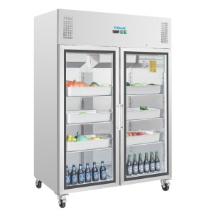 Vitrine Positiivne Külmik Lihtne GN 2/1 Seeria G 600 L - Polar - Fourniresto
