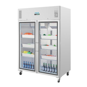 Vitrine Positiivne Külmik Lihtne GN 2/1 Seeria G 600 L - Polar - Fourniresto