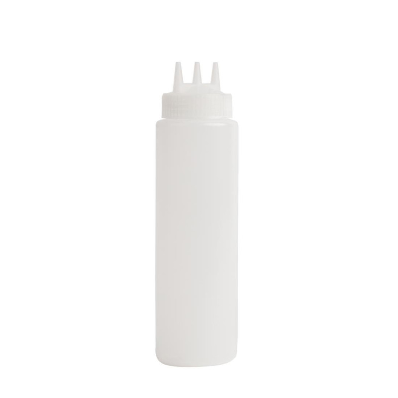 Pehme läbipaistev pudel 3 otsikuga 681ml - Vogue - Fourniresto Pehme läbipaistev pudel 3 otsikuga 681ml - Vogue - Fourniresto