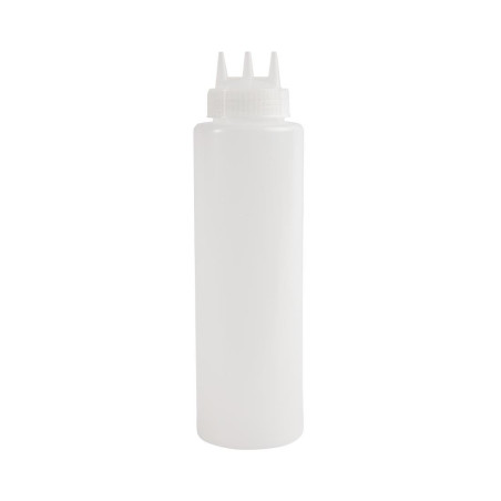 Pehme läbipaistev pudel 3 otsikuga 908 ml - Vogue - Fourniresto