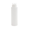 Pehme läbipaistev pudel 3 otsikuga 908 ml - Vogue - Fourniresto