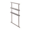 Komplekt 4 reguleeritavat roostevabast terasest liugurit ja 2 metallraami konteinerile DW585 - Cambro - Fourniresto