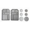 Plateau Tablotherm EPP koos nõudega - Cambro - Fourniresto