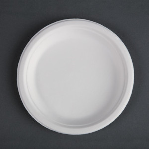 Toidujäätmetest valmistatud kompostitavad taldrikud 17,9 cm - 50 tk komplektis - Fiesta Green - Fourniresto
