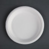 Toidujäätmetest valmistatud kompostitavad taldrikud 17,9 cm - 50 tk komplektis - Fiesta Green - Fourniresto