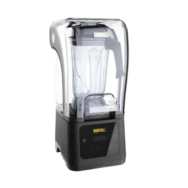 Digital Bar Blender with 2.5L Soundproof Cover - Buffalo - Fourniresto Digital Bar Blender with 2.5L Soundproof Cover - Buffalo - Fourniresto