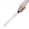 Nuga spaatliga, tera otse roostevabast terasest 255 mm - Hygiplas - Fourniresto