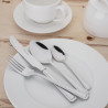Lauanuga Harley roostevabast terasest - 12 tk komplektis - Olympia - Fourniresto