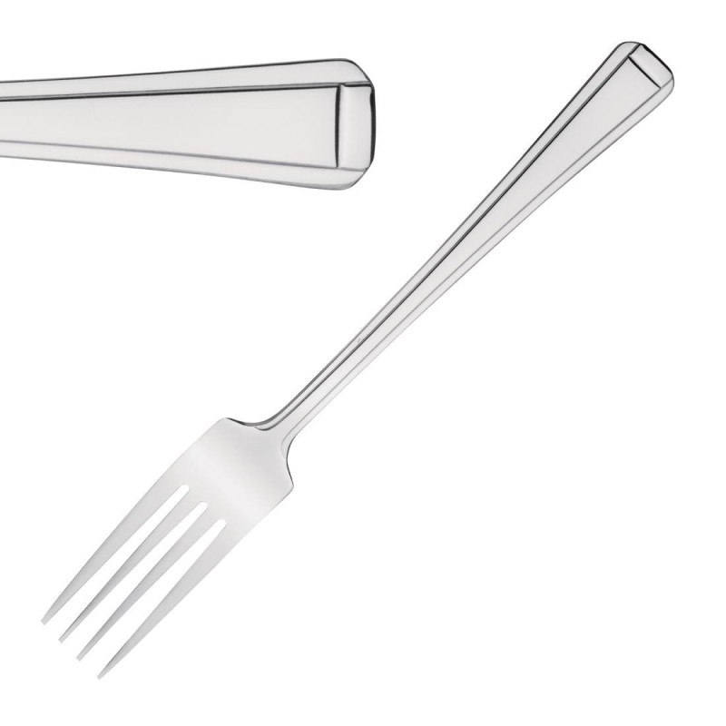 Table Fork Harley Stainless Steel - Set of 12 - Olympia - Fourniresto Table Fork Harley Stainless Steel - Set of 12 - Olympia - Fourniresto