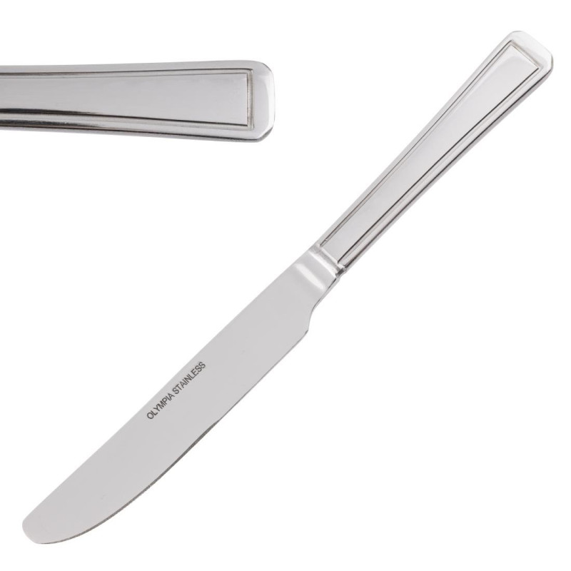 Couteau À Dessert Harley En Inox - Lot De 12 - Olympia - Fourniresto Couteau À Dessert Harley En Inox - Lot De 12 - Olympia - Fourniresto