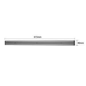 Suur magnetiline noatera hoidik 610 mm - Vogue - Fourniresto
