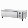 Positiivse jahutusega GN 1/1 seeria U 3 uksega 317L alus - Polar - Fourniresto