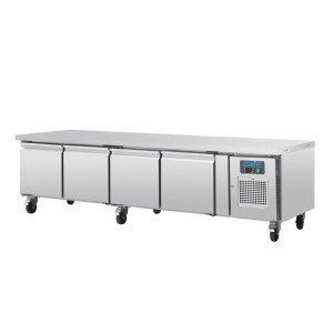 Positiivse jahutusega GN 1/1 alus 4 ustega 420L - Polar - Fourniresto