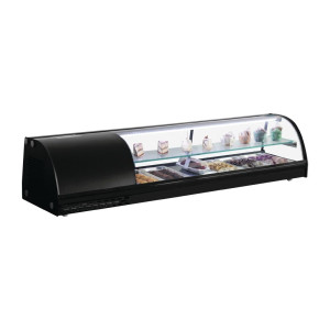 Vitrine tapaste seeria G 1500mm 75L - Polar - Fourniresto