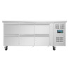 Jahutatud laud GN 1/1 ventileeritud 6 sahtliga seeria U 465L - Polar - Fourniresto