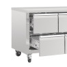 Jahutatud laud GN 1/1 ventileeritud 8 sahtliga seeria U 616L - Polar - Fourniresto