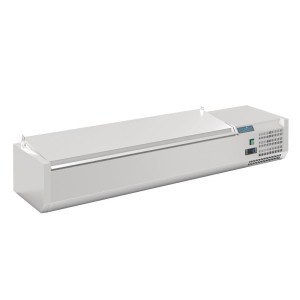 Salatilaud kaanega, seeria G 6x GN 1/4 - Polar - Fourniresto