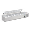 Salatilaud kaanega, seeria G 6x GN 1/4 - Polar - Fourniresto