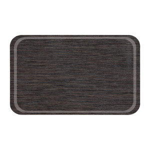 Ümmargune melamiinist Wengé Euronorm GN1/1 plaat - Roltex - Fourniresto