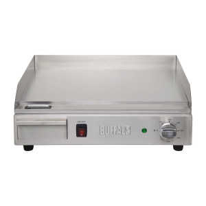 Terasest poleeritud pliidiplaat 520 x 330mm - Buffalo - Fourniresto