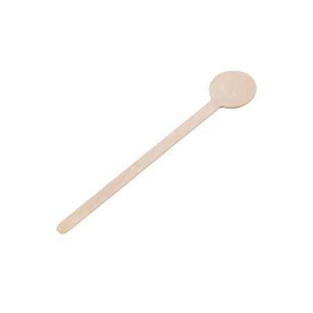 Bioloogiliselt lagunevad puidust kokteilisegajad 100mm - 100 tükki komplektis - Fiesta Green - Fourniresto
