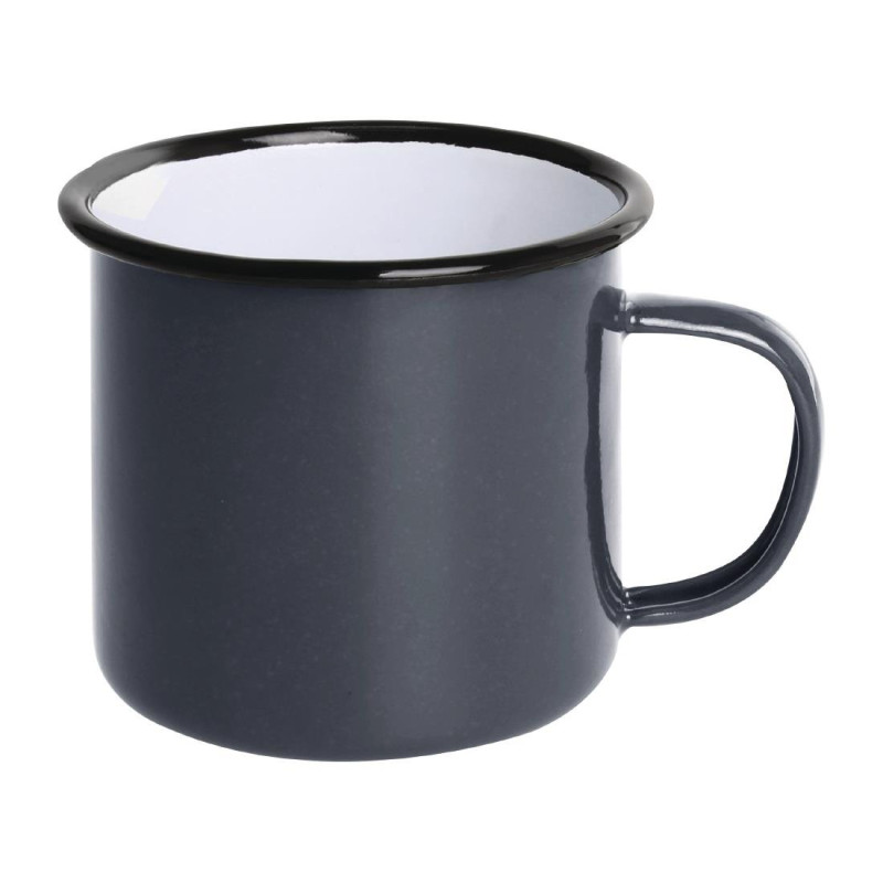 Suur 670 ml emailitud terasest supikauss - 6 tk komplektis - Olympia - Fourniresto Suur 670 ml emailitud terasest supikauss - 6 tk komplektis - Olympia - Fourniresto