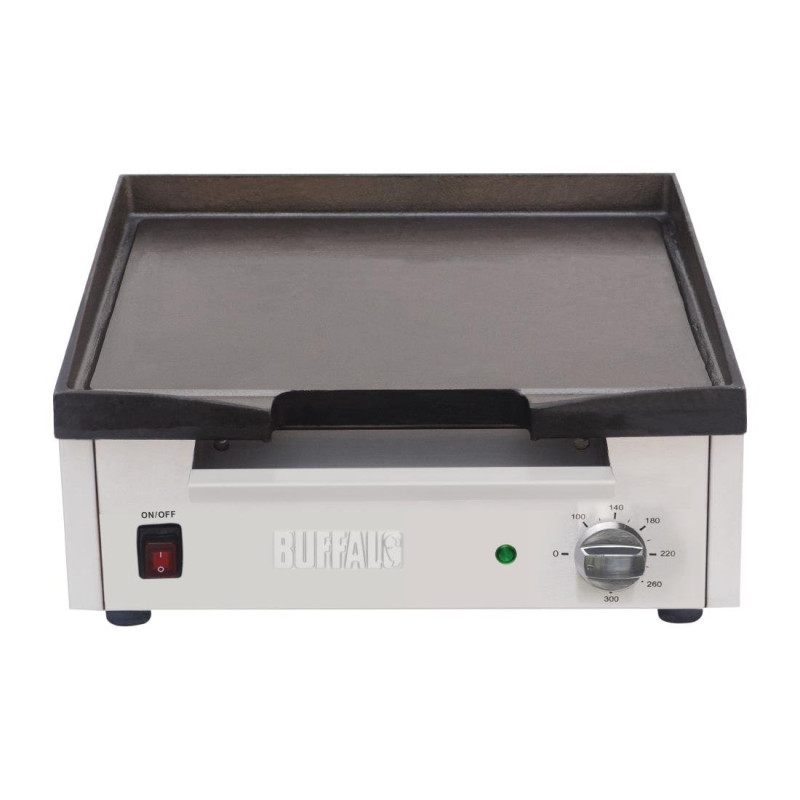 Countertop Electric Cooking Plate 385x280mm - Buffalo - Fourniresto Countertop Electric Cooking Plate 385x280mm - Buffalo - Fourniresto