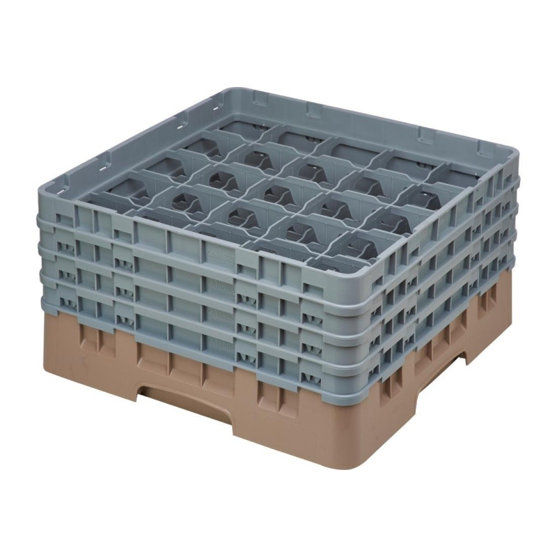 Klaasiriiul 25 sektsiooniga Camrack Beige, maksimaalne kõrgus 215 mm - Cambro - Fourniresto Klaasiriiul 25 sektsiooniga Camrack Beige, maksimaalne kõrgus 215 mm - Cambro - Fourniresto