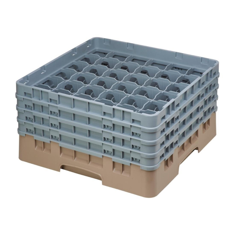 Klaasiriiul 36 sektsiooniga Camrack beige maksimaalse kõrgusega 215 mm - Cambro - Fourniresto Klaasiriiul 36 sektsiooniga Camrack beige maksimaalse kõrgusega 215 mm - Cambro - Fourniresto