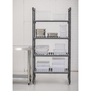 4-riiuline selge vaatega üksus 540 x 915 x 1830mm - Cambro - Fourniresto