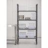 4-riiuline selge vaatega üksus 540 x 915 x 1830mm - Cambro - Fourniresto