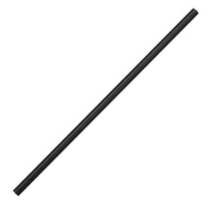Mustad komposteeritavad paberist joogikõrred 210mm - 250 tükki komplektis - Fiesta Green - Fourniresto