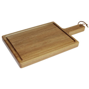 Serveplaadist puidust akaatsiast Tuscany 420 x 230 mm - T&G Woodware - Fourniresto